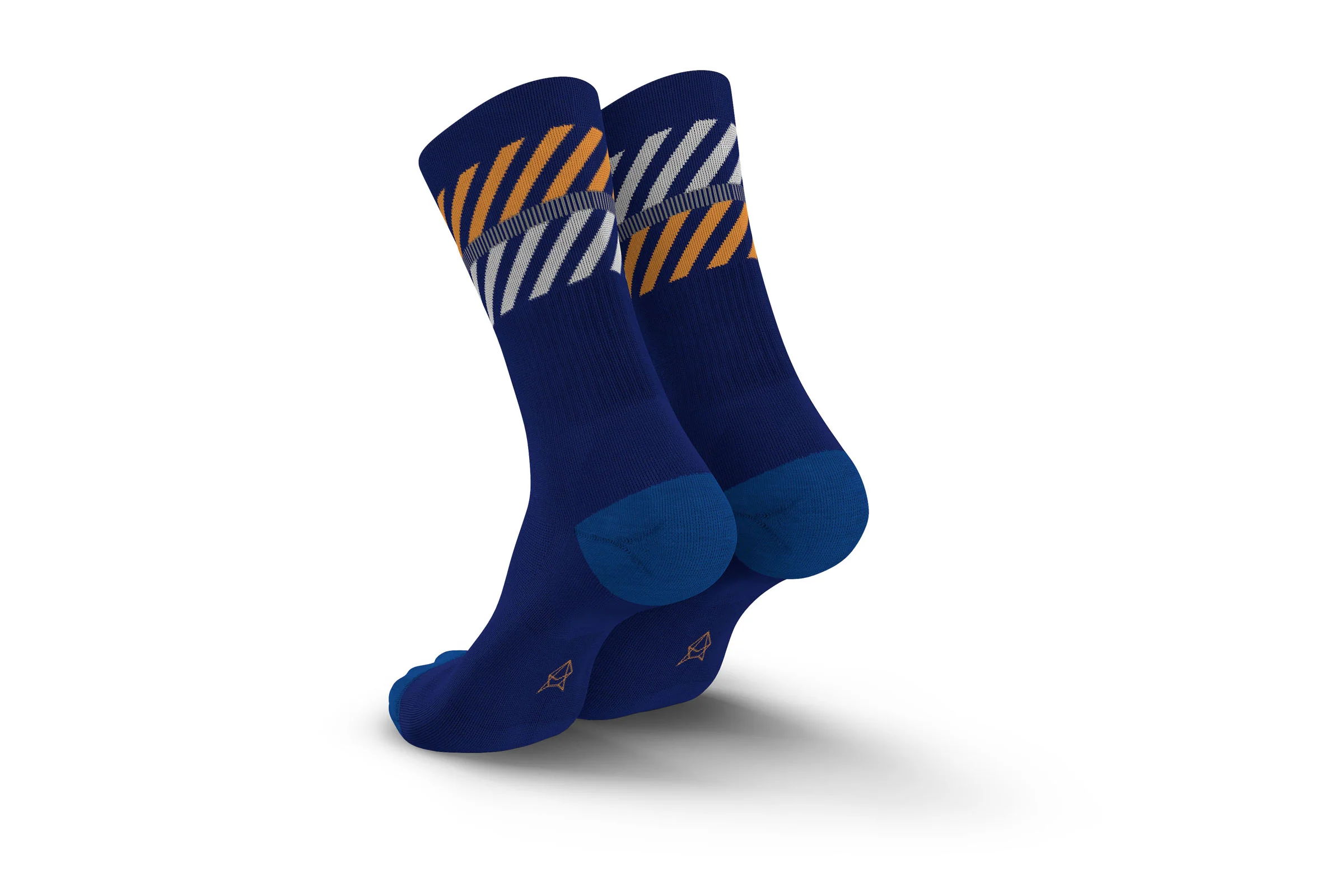 INCYLENCE MERINO LIGHT LANES NAVY ORANGE - Image 7