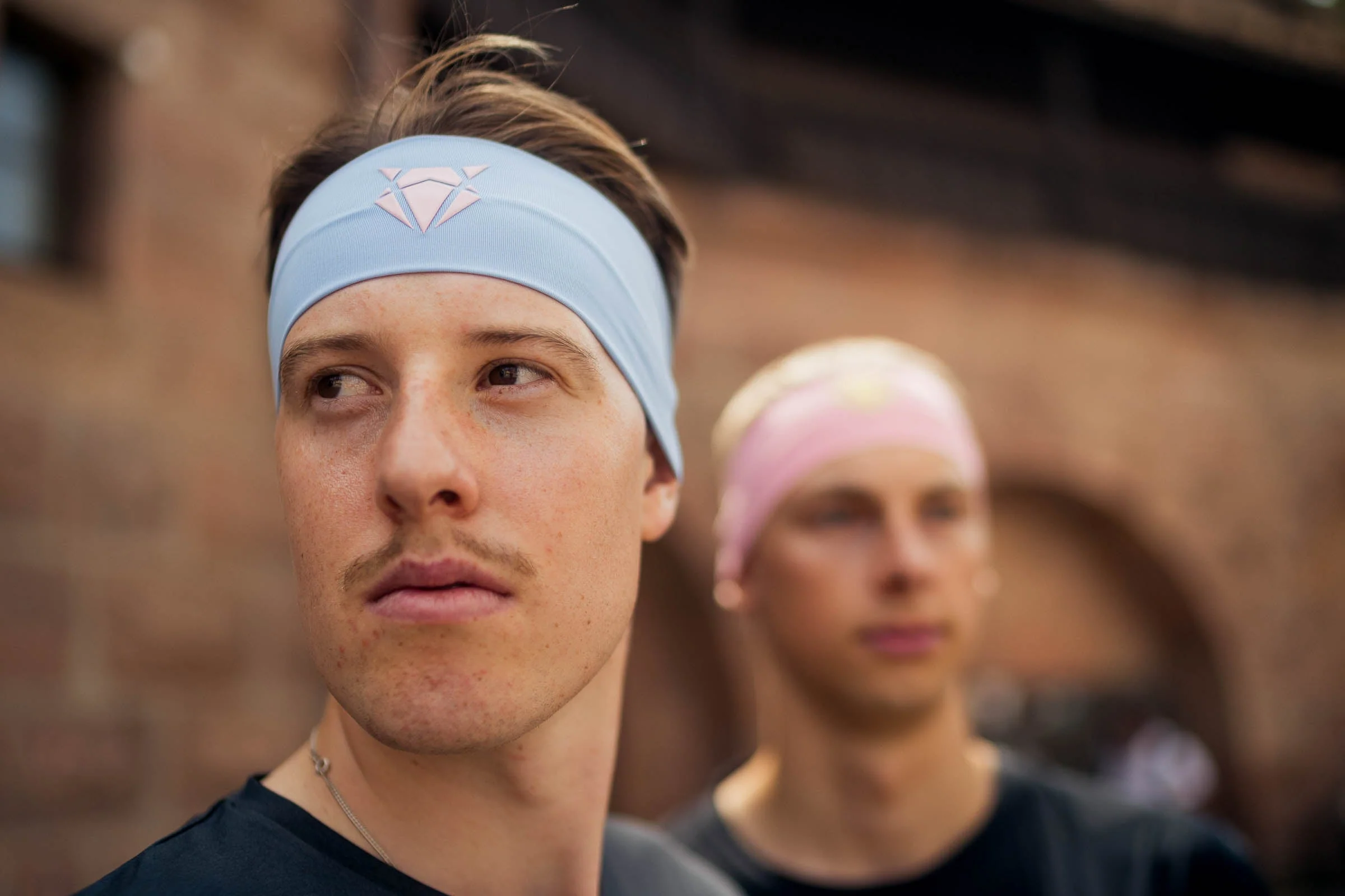 INCYLENCE HEADBAND V3 BLUE LIGHT PINK NARROW - Image 6