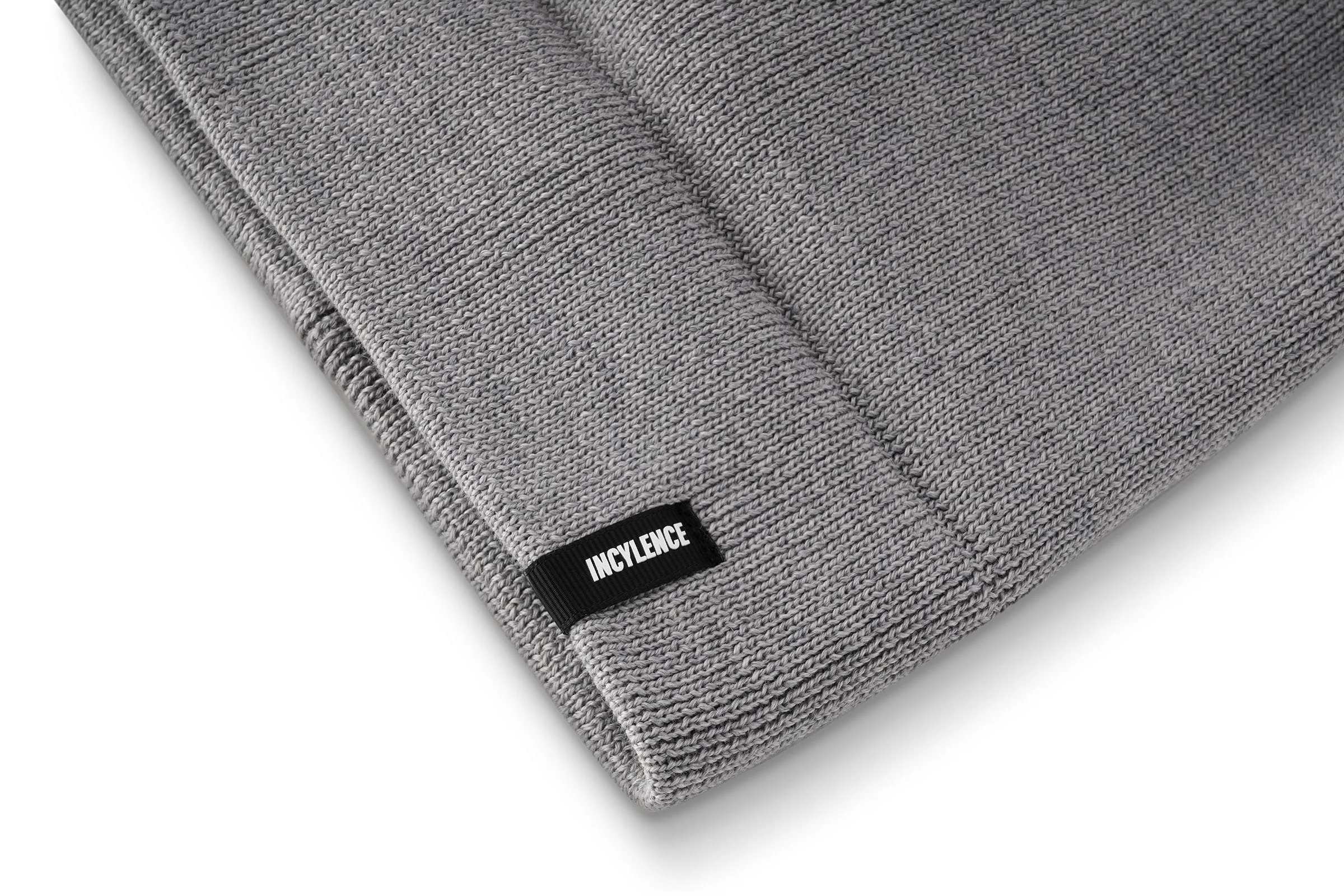 INCYLENCE MERINO BEANIE LIGHT GREY - Image 5
