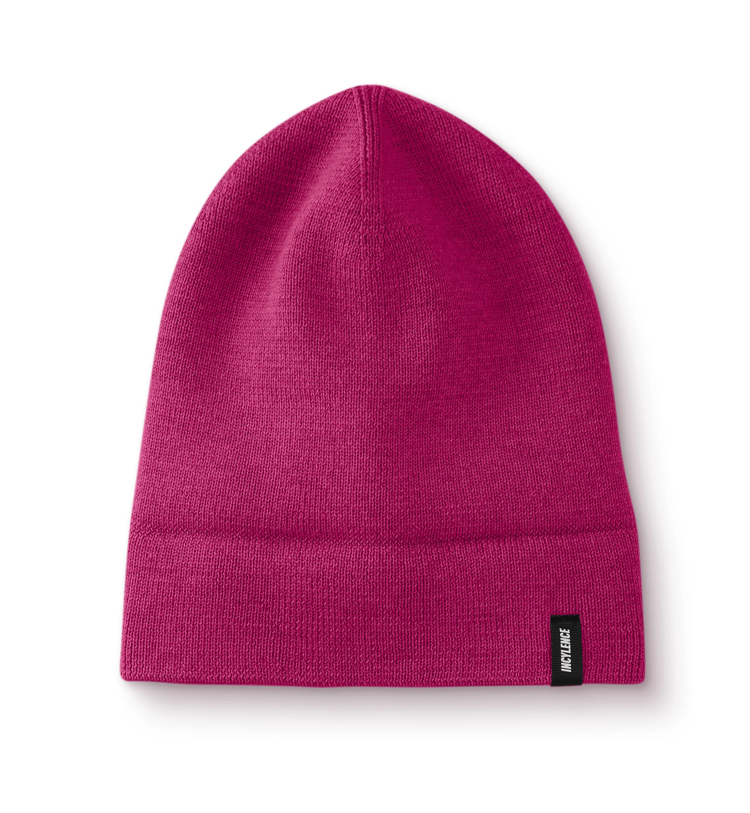 INCYLENCE MERINO BEANIE MAGENTA - Image 3