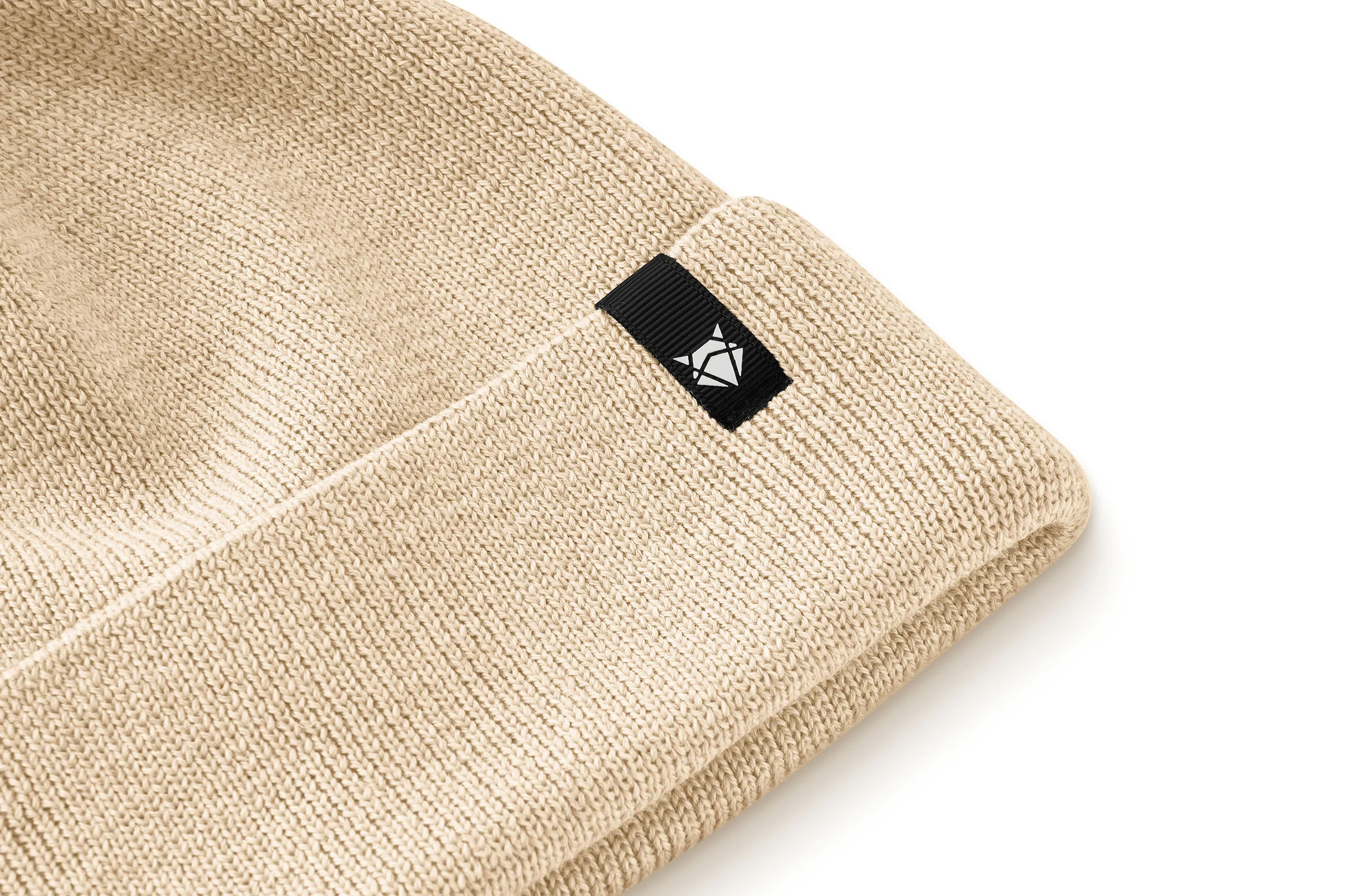 INCYLENCE MERINO BEANIE SAND - Image 4