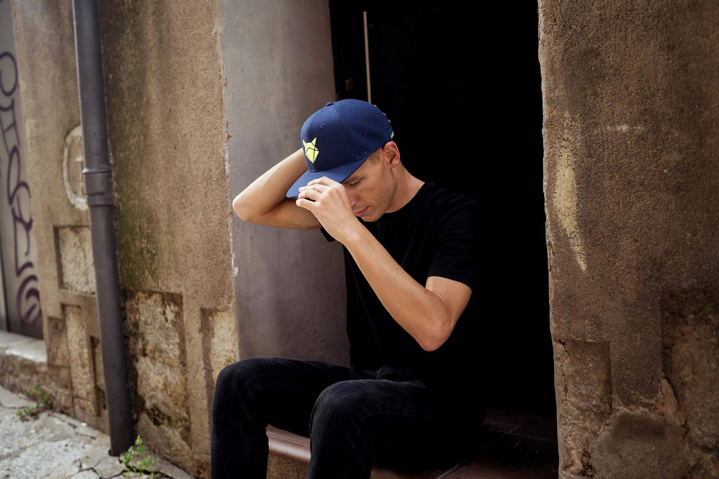 INCYLENCE CAP ELEMENTS V2 NAVY BLUE CANARY - Image 3