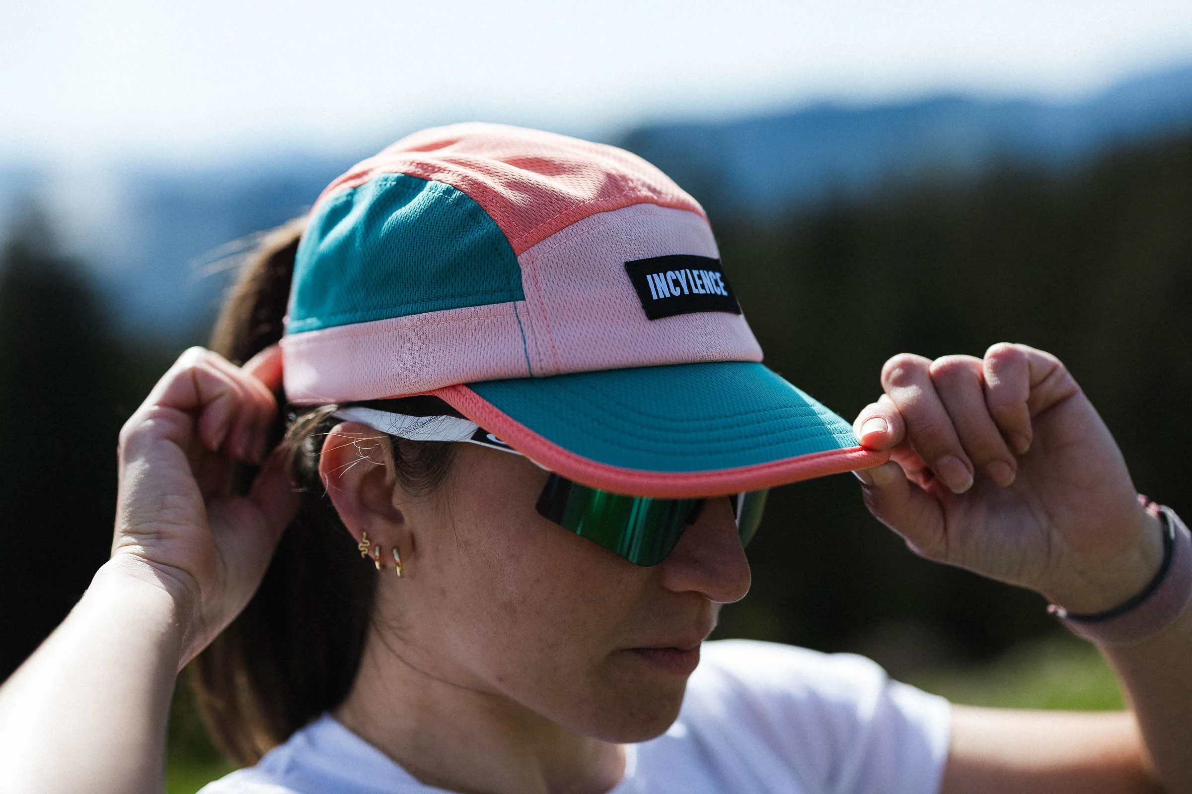 INCYLENCE TRAIL RUNNING CAP SCARLETT MOSS - Image 3