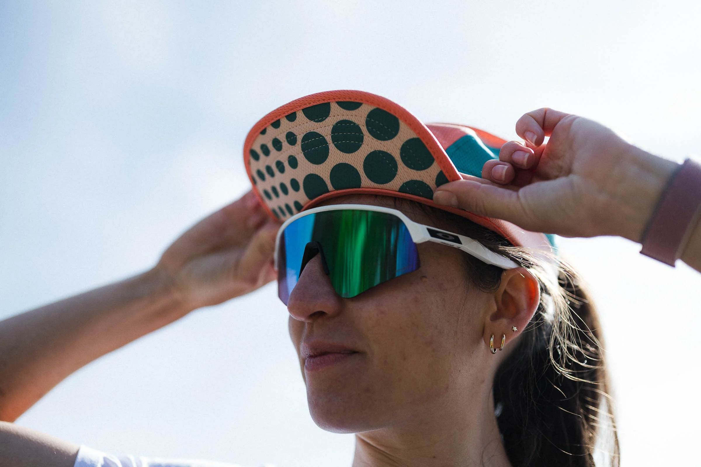 INCYLENCE TRAIL RUNNING CAP SCARLETT MOSS - Image 4
