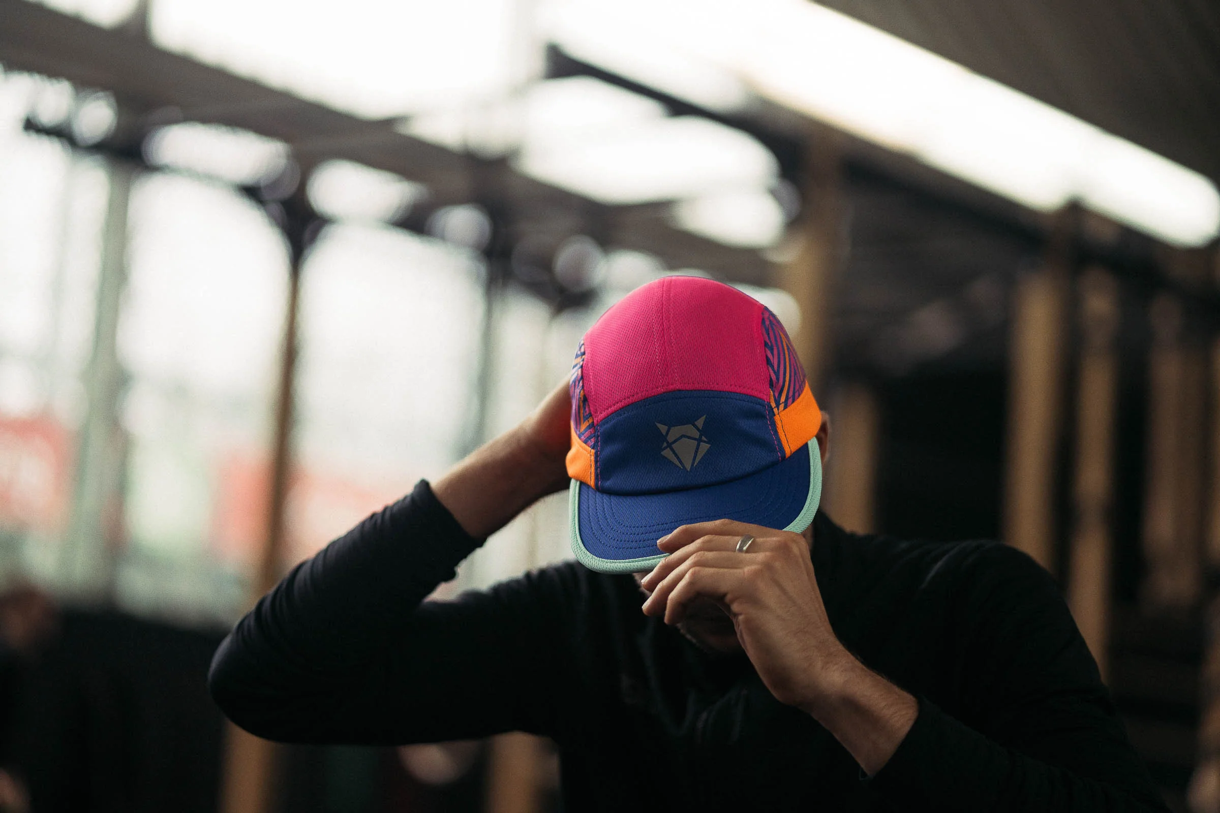 INCYLENCE TRAIL RUNNING CAP SUNSET VIBRANCE - Image 5